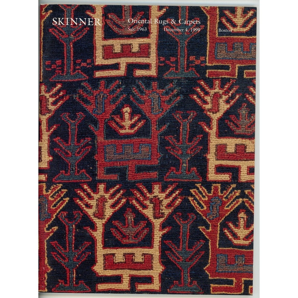 Skinner Auction Catalog Oriental Rugs & Carpets Sale 1963 Dec 4 1999 Boston Book